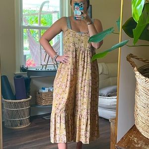 Natural Life Floral Jumpsuit